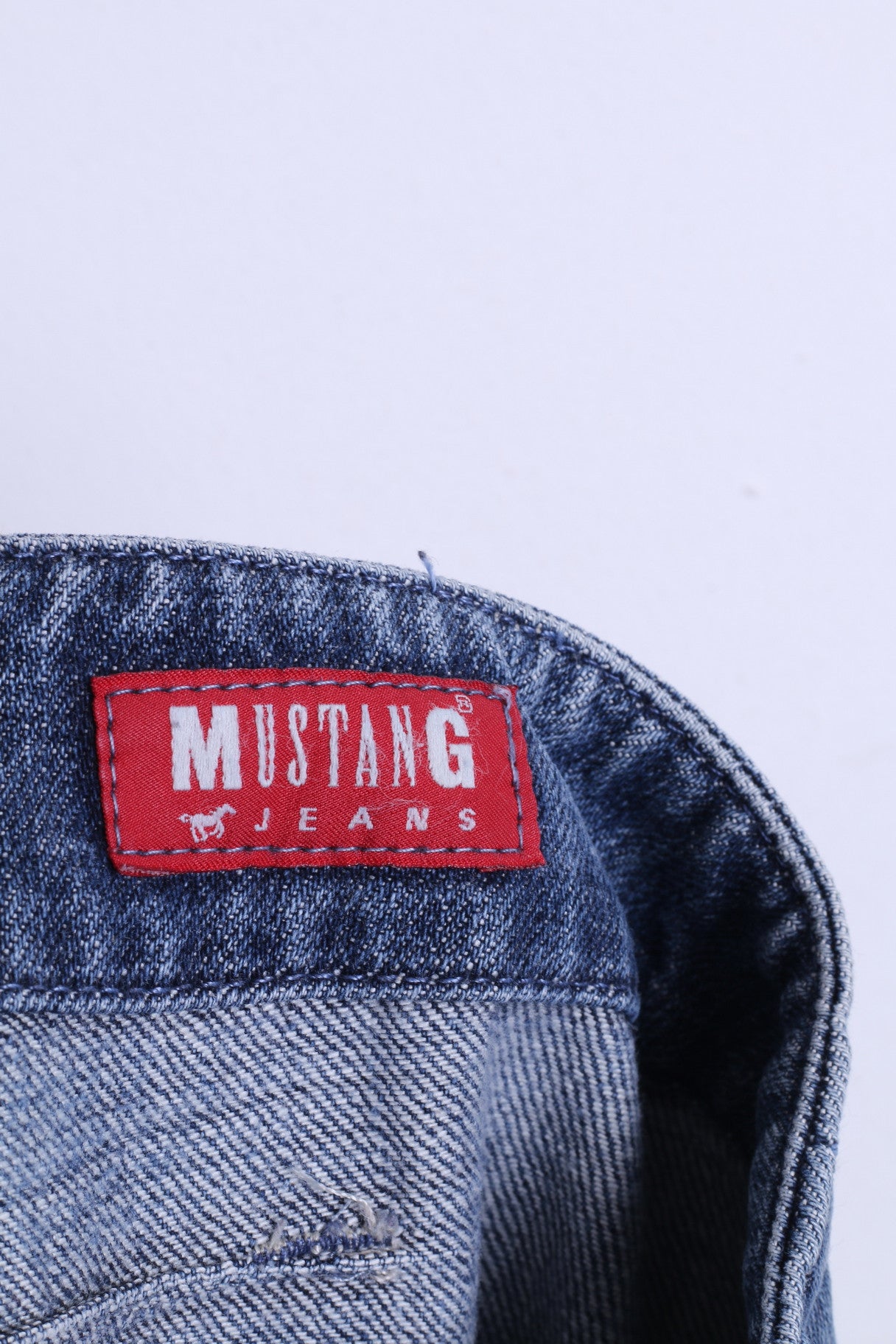 MUSTANG Womens Trousers W28 L32 Jeans Blue Cotton Denim - RetrospectClothes