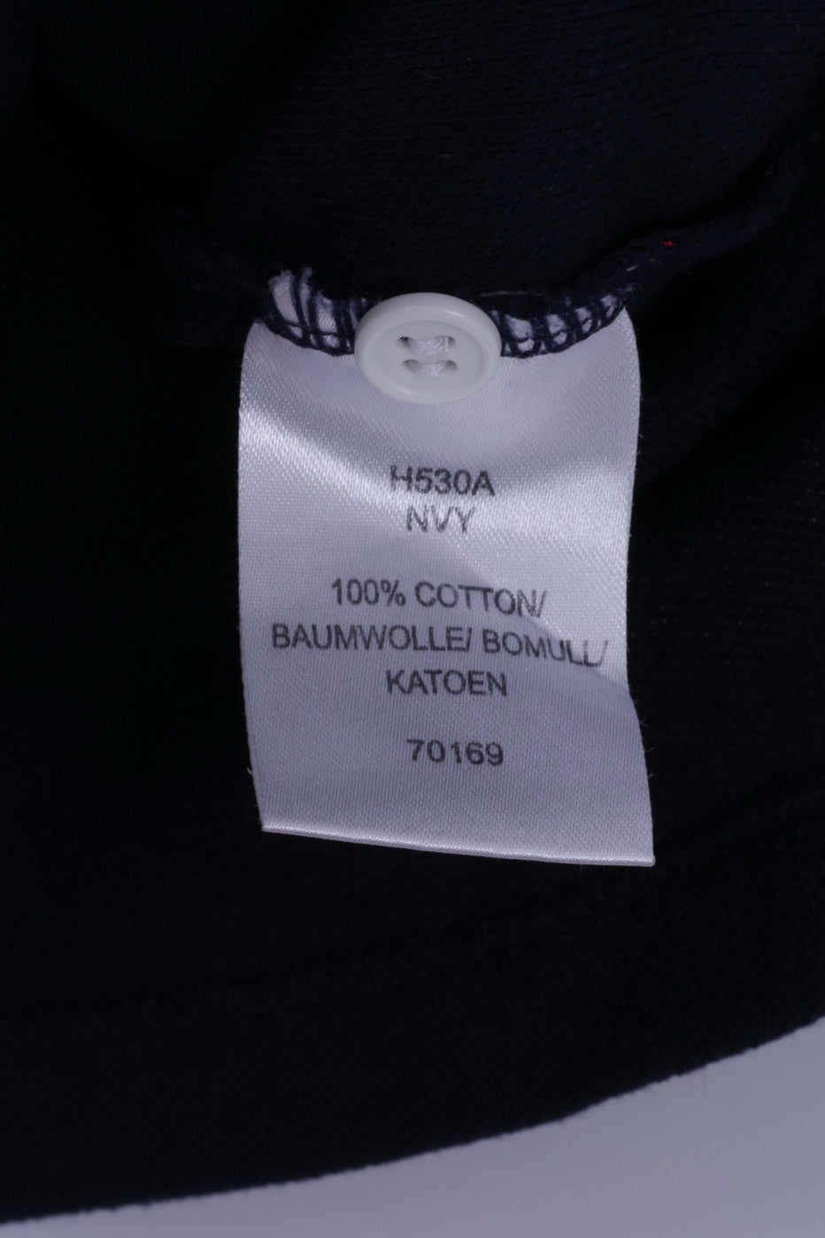 Cotton Traders Mens L Polo Shirt Budweiser Bud Gold Navy Cotton Top