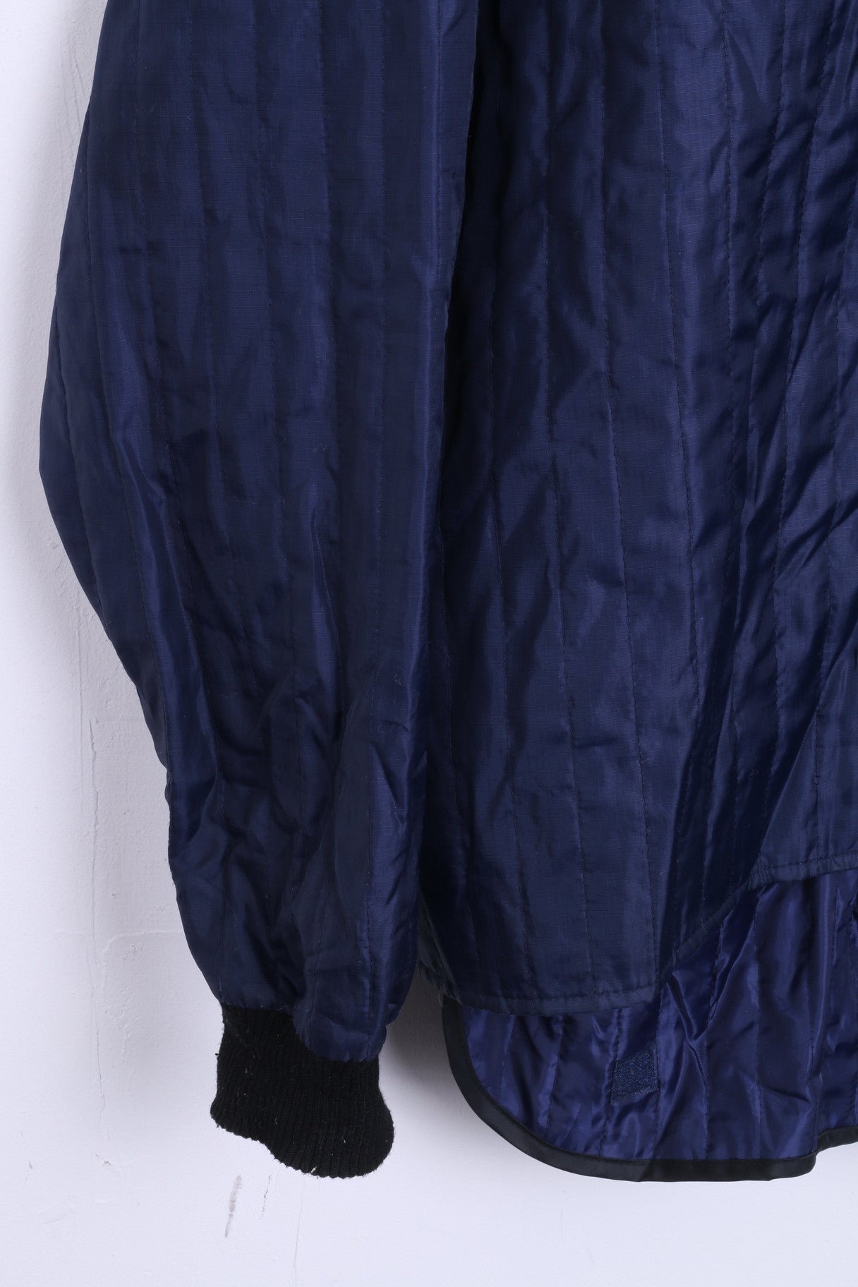 Kansas Mens 2XL 47/49 Jacket Bomber Thermo Quilted Navy - RetrospectClothes