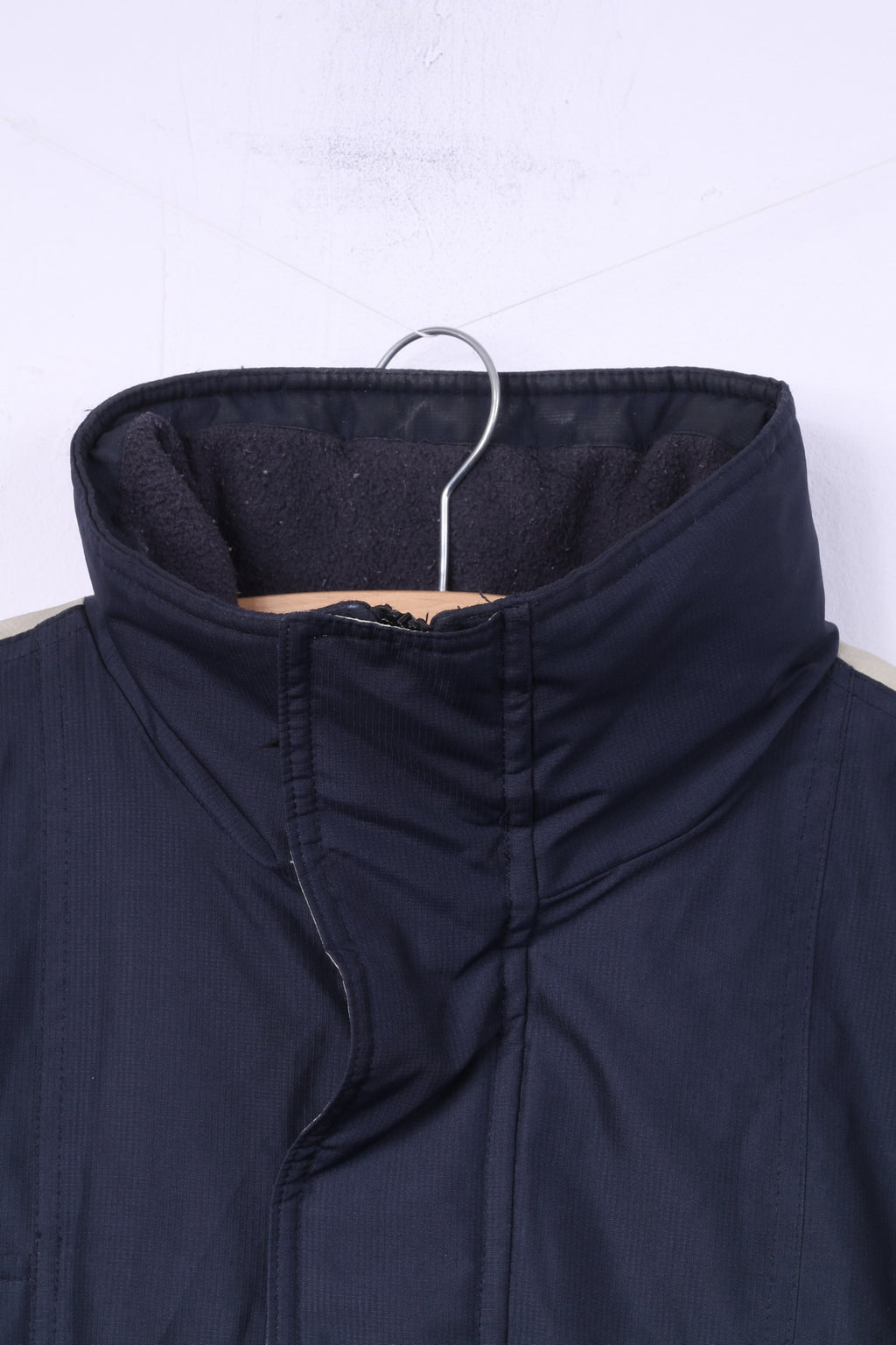 Le Frog Casual Veste d'hiver rembourrée avec fermeture éclair complète pour homme M 48/50