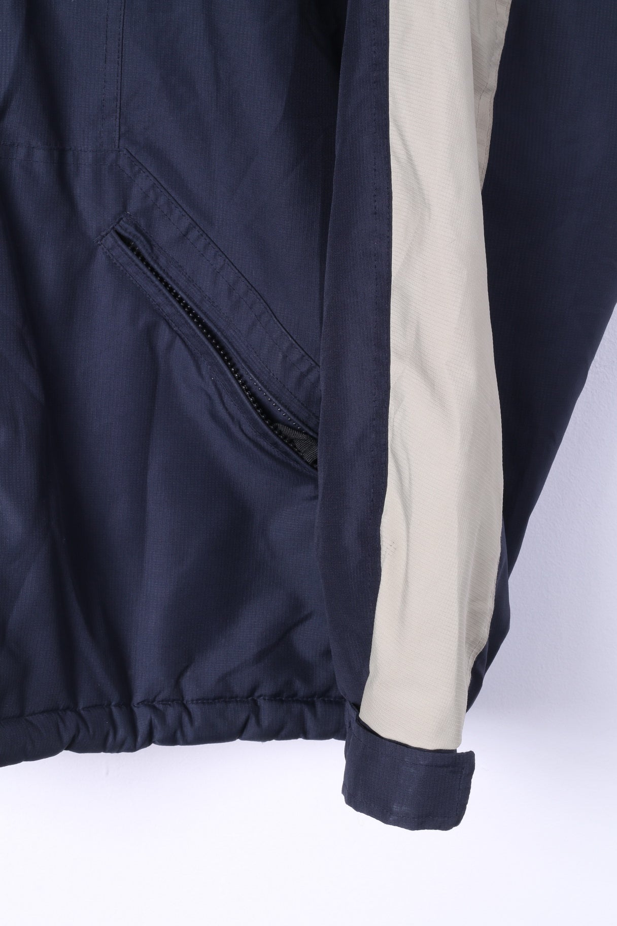 Le Frog Casual Veste d'hiver rembourrée avec fermeture éclair complète pour homme M 48/50