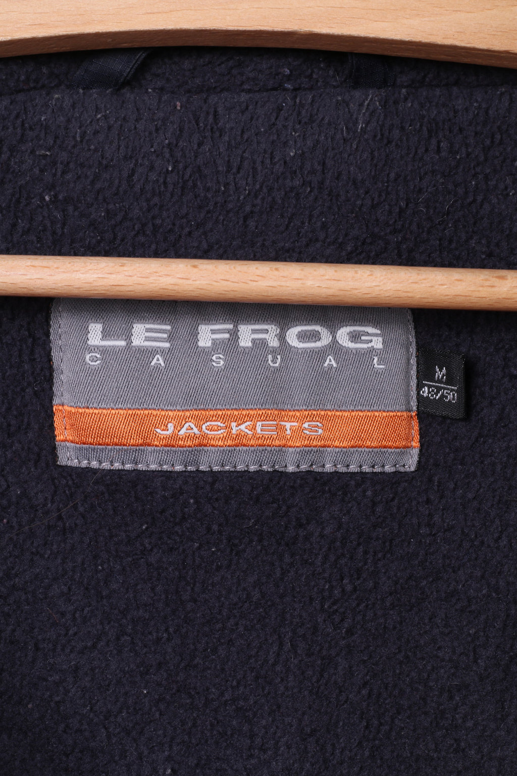 Le Frog Casual Veste d'hiver rembourrée avec fermeture éclair complète pour homme M 48/50