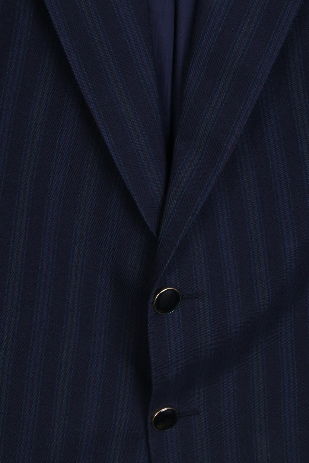 Dino Valente Mens 36 Blazer Jacket Wool Dark Grey Single Breasted Vintage - RetrospectClothes