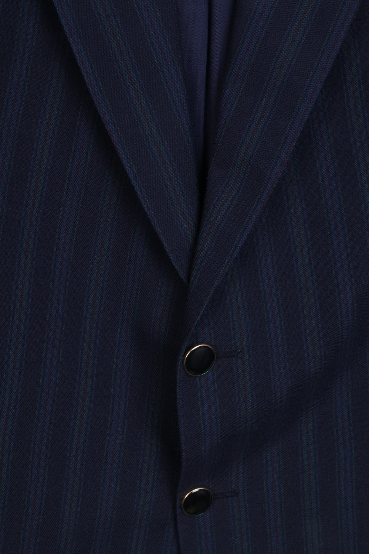 Dino Valente Mens 36 Blazer Jacket Wool Dark Grey Single Breasted Vintage - RetrospectClothes