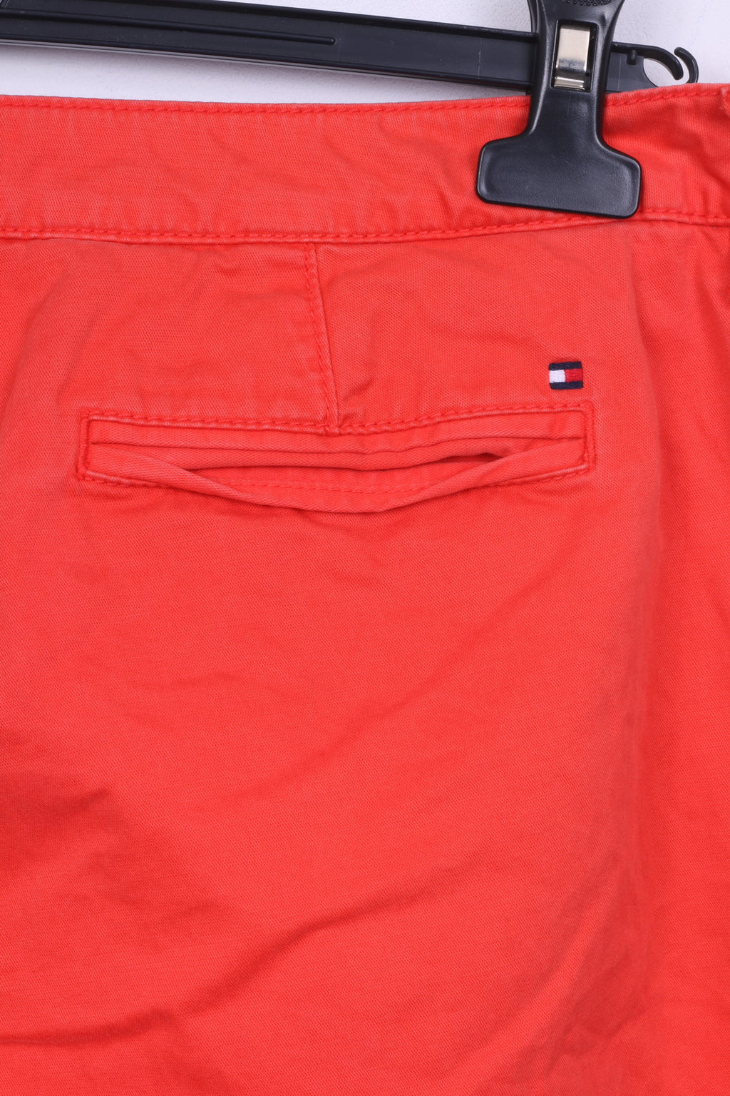 Tommy Hilfiger Mens 14 34 Casual Pants Orange Cotton Lightweight Pants Regular Fit