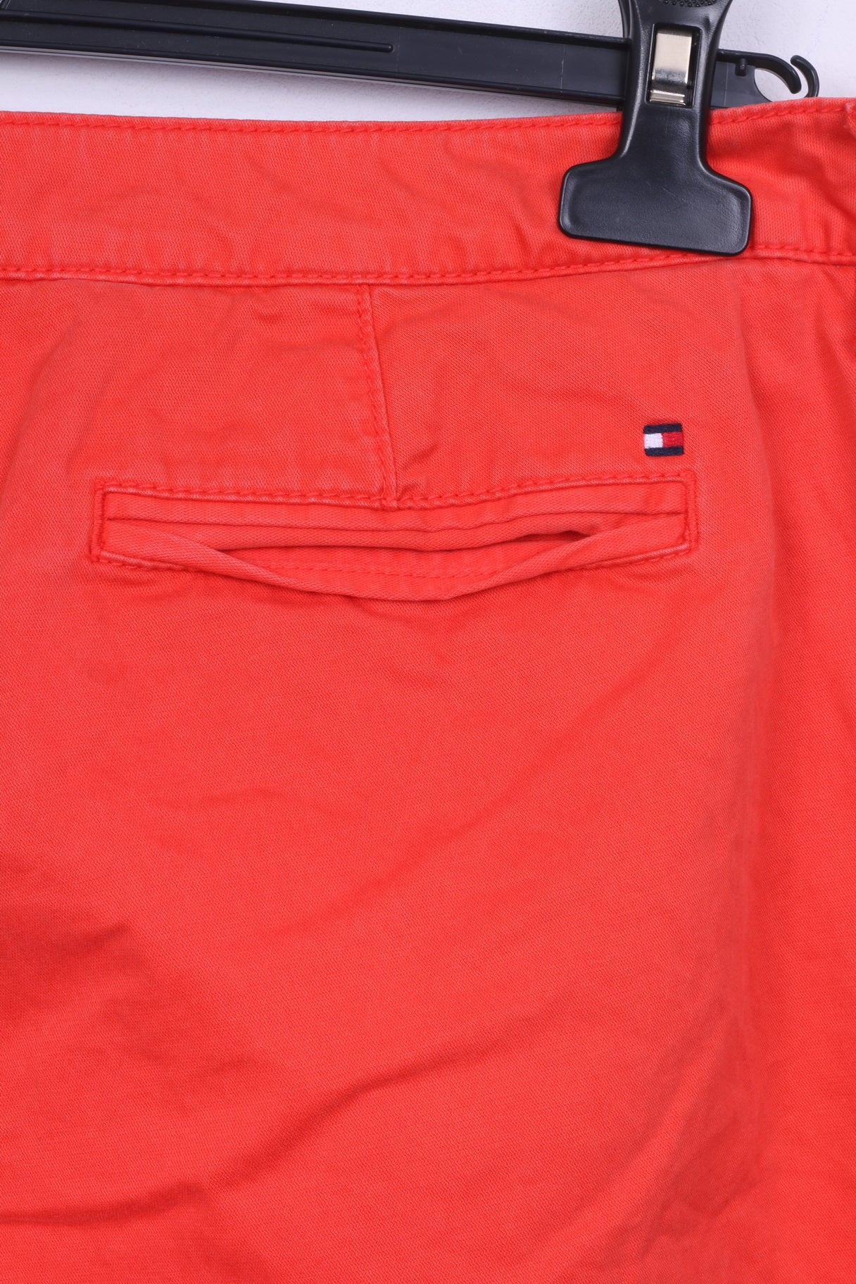 Tommy Hilfiger Mens 14 34 Casual Pants Orange Cotton Lightweight Pants Regular Fit