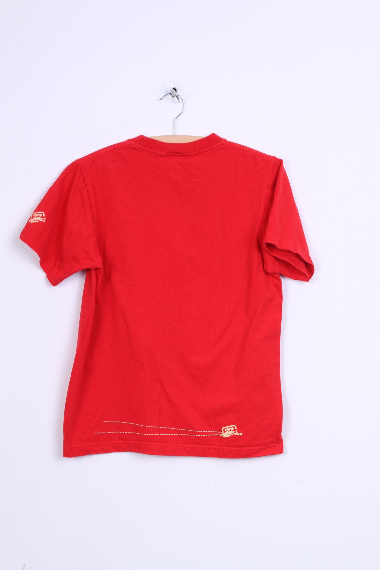 Billdbong Chemise Graphique M Homme Rouge Coton Col Rond