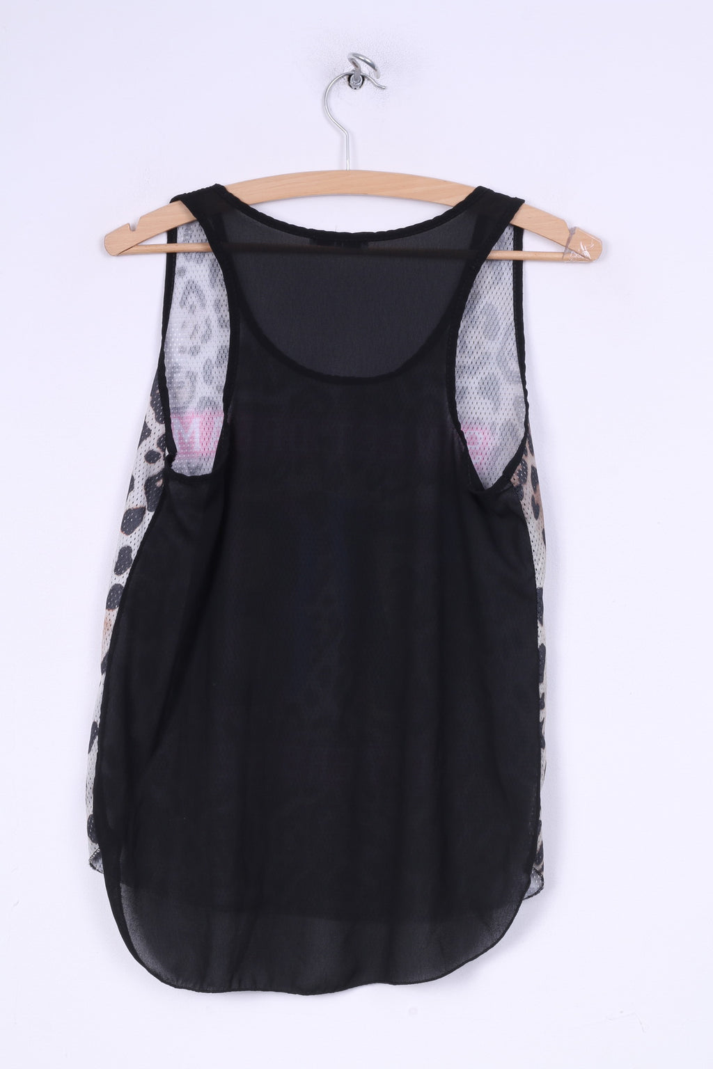 Made in Italy Débardeur pour femme en maille imprimé animal Sweet Dream 