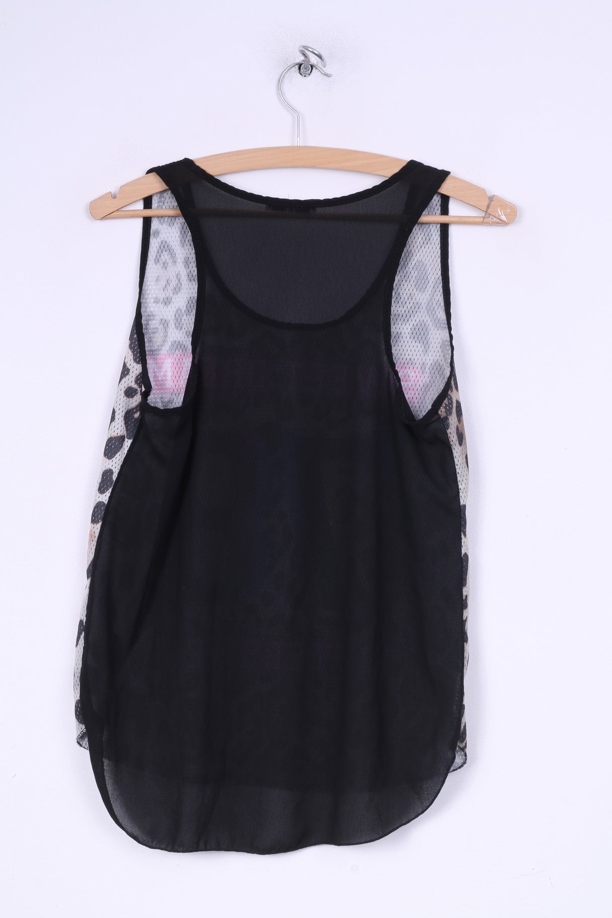 Made in Italy Débardeur pour femme en maille imprimé animal Sweet Dream 