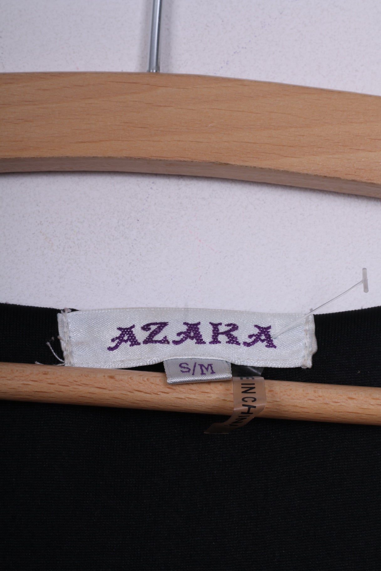 AZARA Womens S/M Mini Dress Sleeveless Navy Flounce
