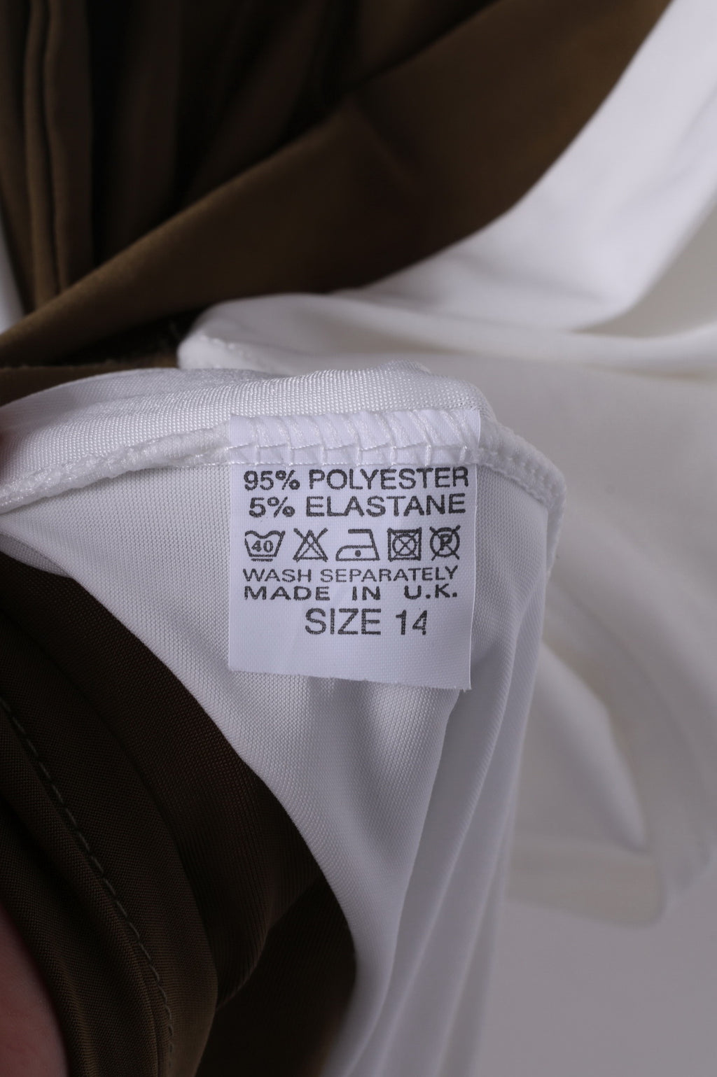 Nouveau Jolie petite chose femmes 14 XL robe Maya crème ceinturée Maxi sans manches col en 