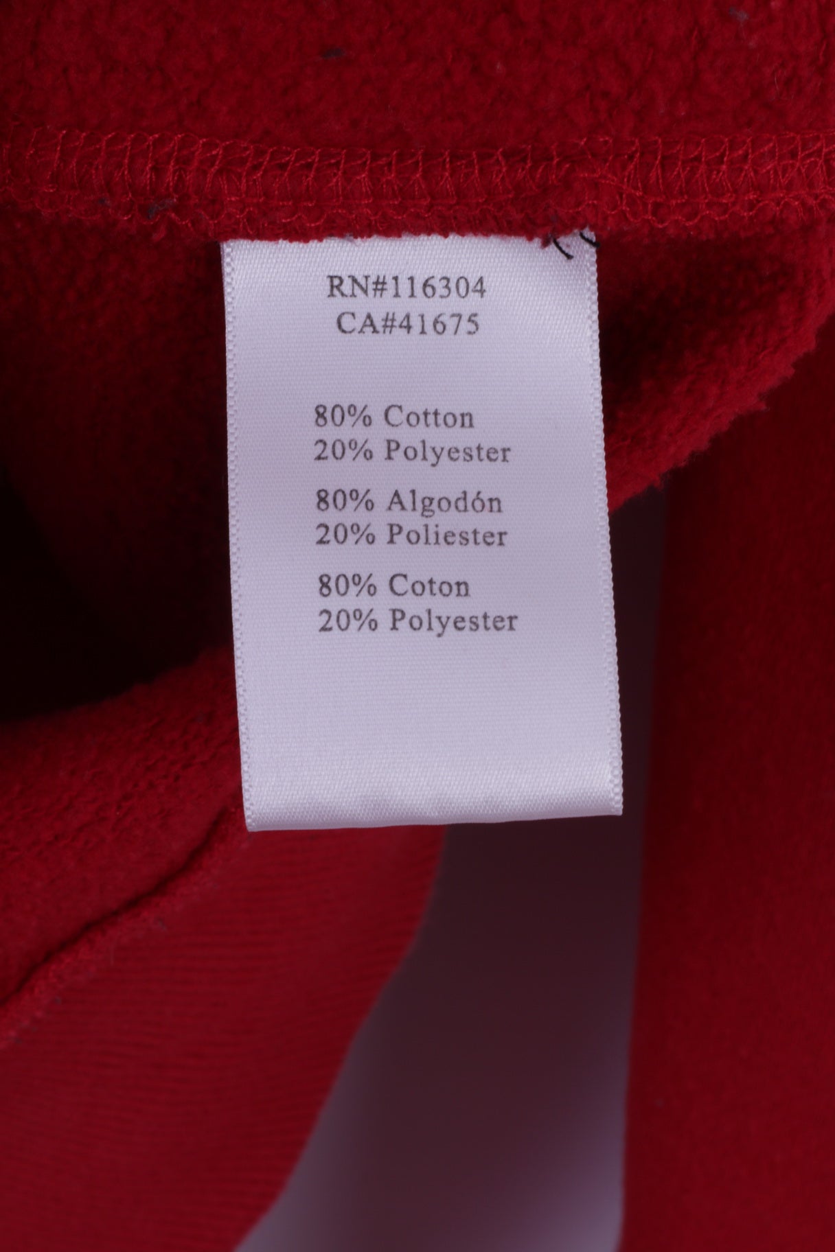 Converse M Sweat-shirt à col rond en coton mélangé rouge pour homme Motif All Stars NYC