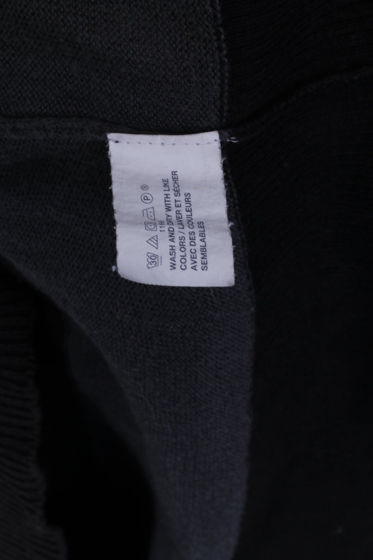 GAP Mens S Polo Shirt Long Sleeve Cotton Striped Dark