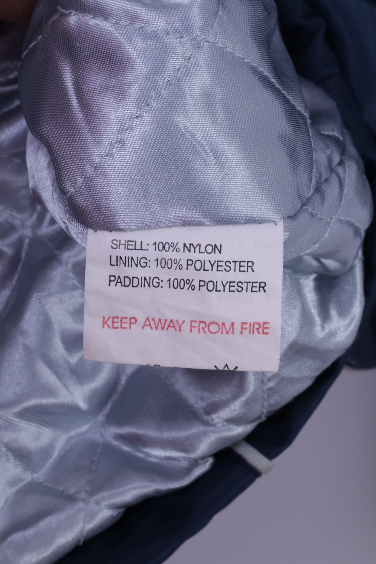 La Gear Womens 12 S Coat Navy 100% Nylon Shiny Hooded Full Zipper Casual Top