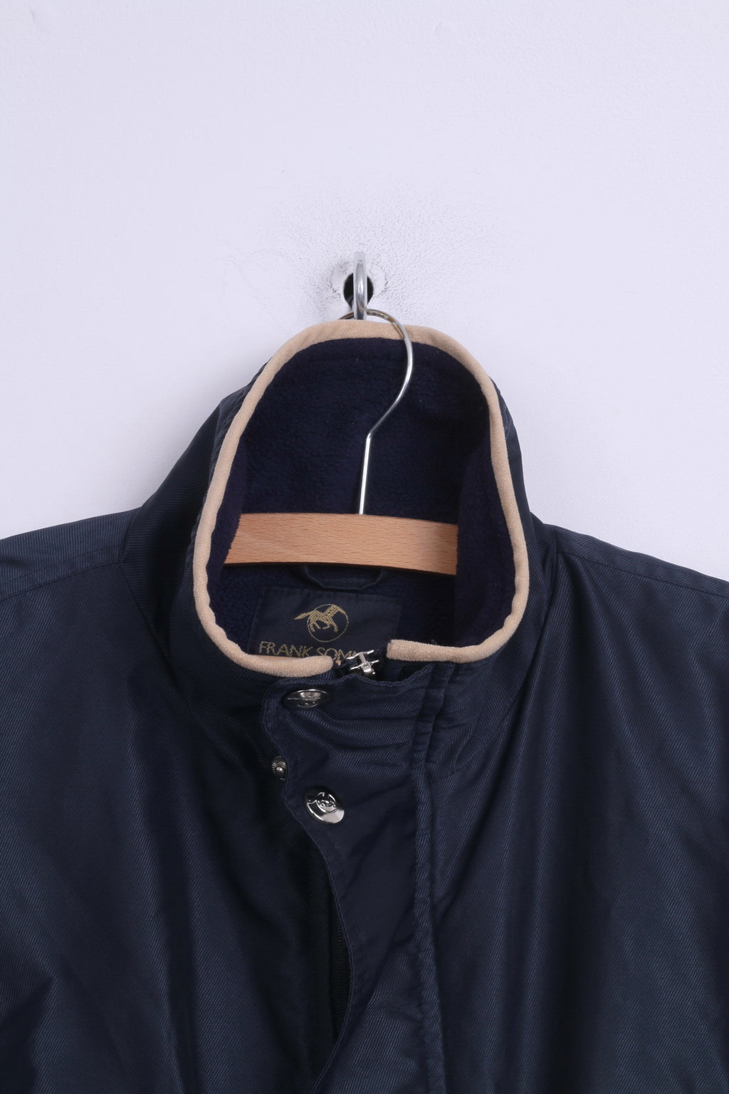 Frank Sommer Veste 158 pour garçon Bleu marine Sportswear Fermeture éclair complète Rembourrée