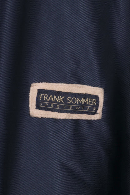 Frank Sommer Boys 158 Jacket Navy Sportswear Full Zipper Padded