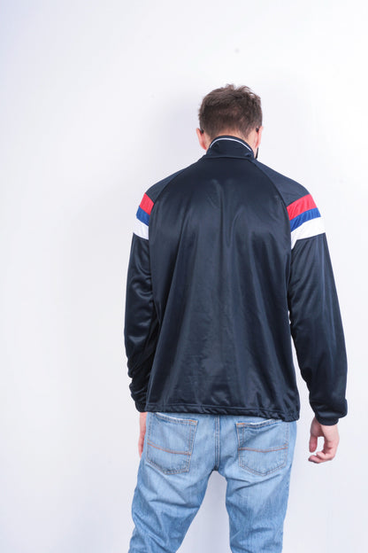 Danuta Mens XL Jacket Tracksuit Top Full Zipper Blue Sport - RetrospectClothes