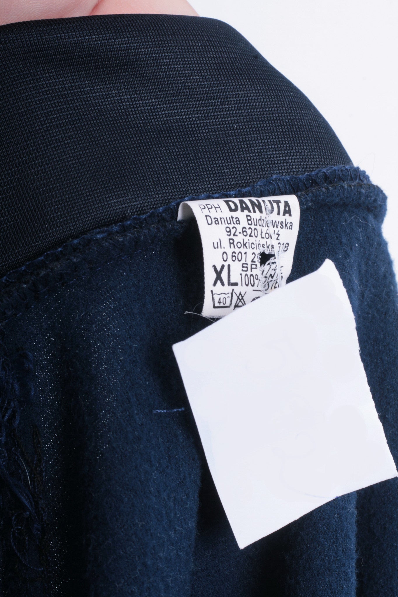 Danuta Mens XL Jacket Tracksuit Top Full Zipper Blue Sport - RetrospectClothes