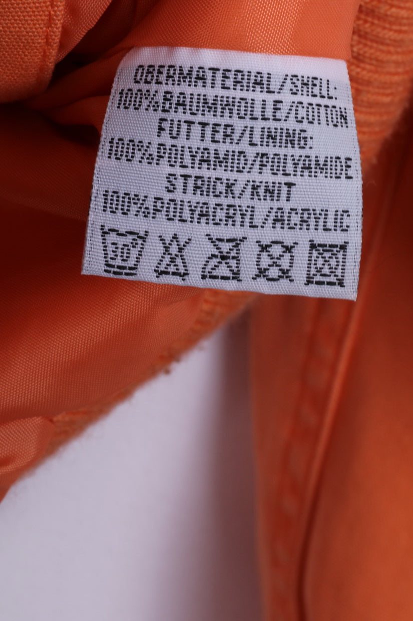 Crazy World Womens L 40/42 Jacket Lightweight Full Zipper Jungle Mode Cotton 2 Pocket Top