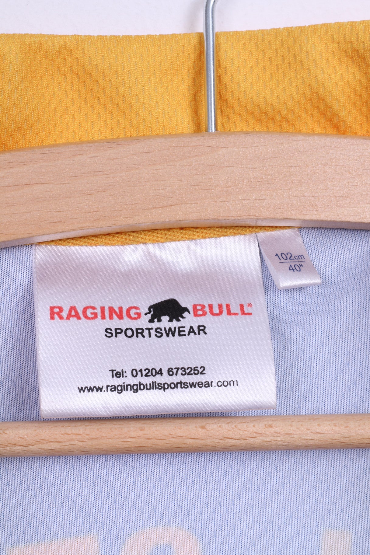 Raging Bull ORRELL ST.JAMES ARLFC Polo da uomo 40 L sportiva blu a maniche corte