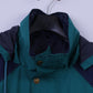 SKILA Mens 54 XL Jacket Green Gore-Tex Outdoor Full Zipper Hooded Parka
