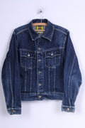 SMOG Giacca da donna in denim M blu scuro Jeans in cotone aderente