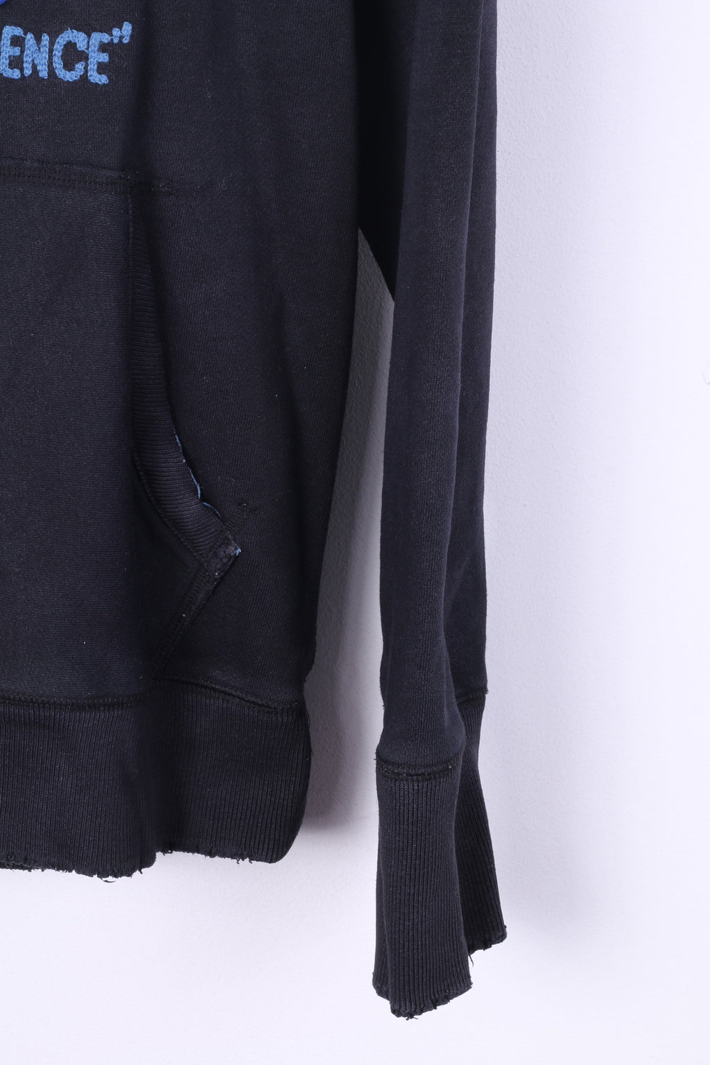 Superdry Kings Mens S Sweatshirt Black Cotton Hooded Jumper #22