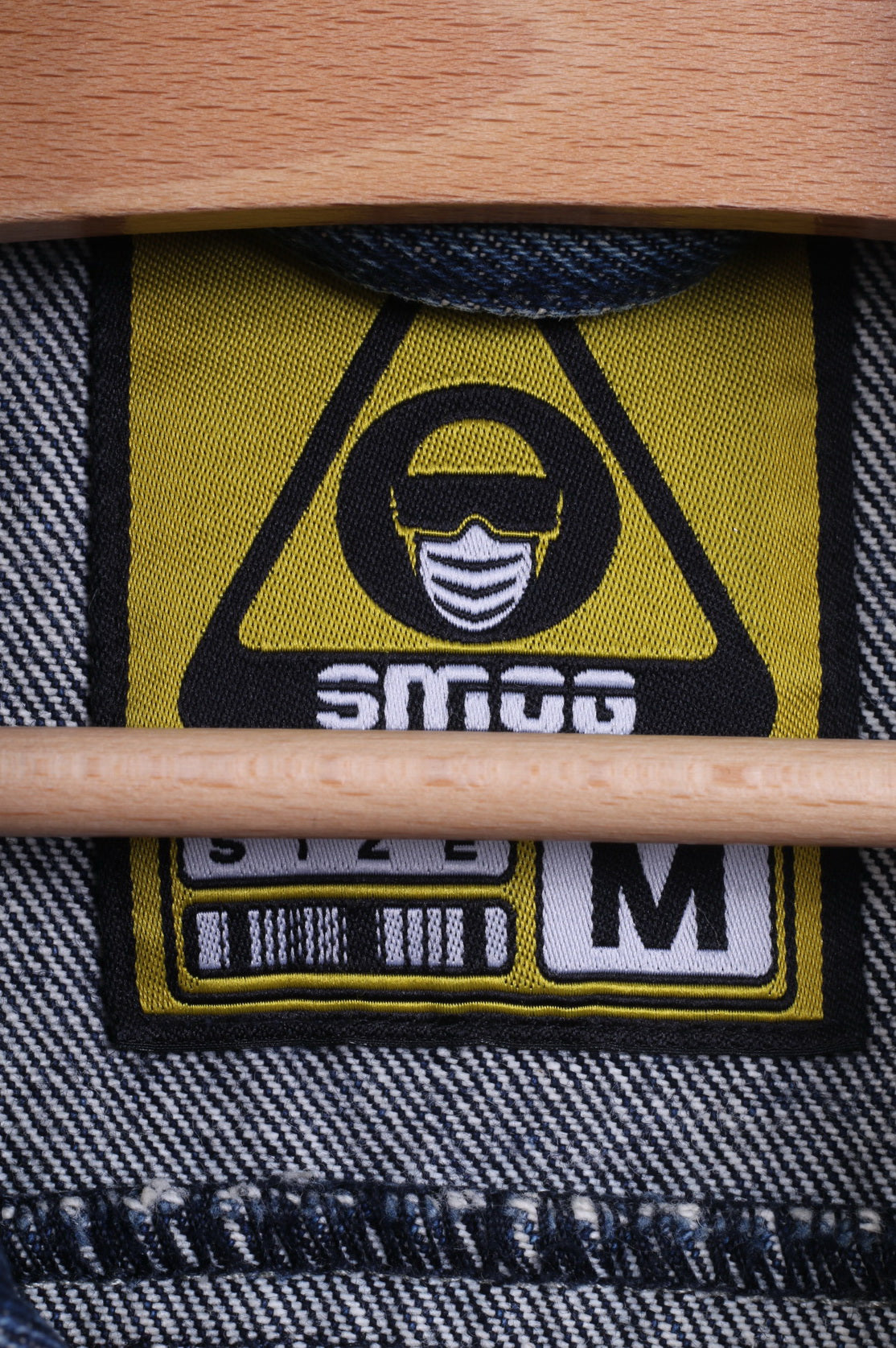 SMOG Giacca da donna in denim M blu scuro Jeans in cotone aderente