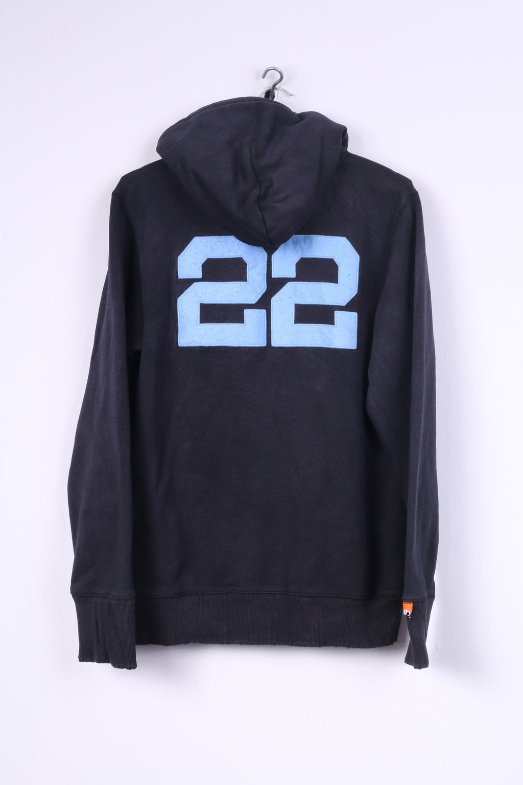 Superdry Kings Mens S Sweatshirt Black Cotton Hooded Jumper #22