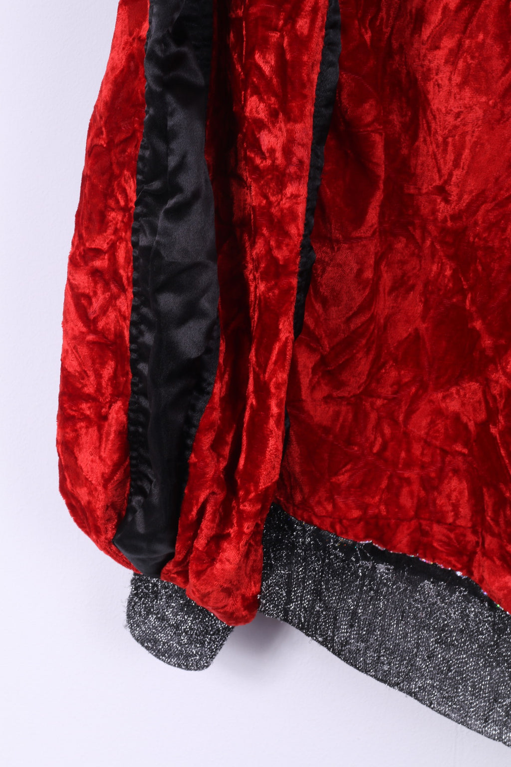 Alice in Wonderland Womens XL Halloween Costume Red Detailed 2 Piece Fancy Dress