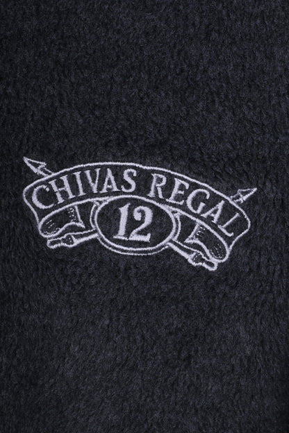 Chiavas Regal 12 Mens S Jacket Reversible Grey Zip Neck Fleece Outdoor Pockets