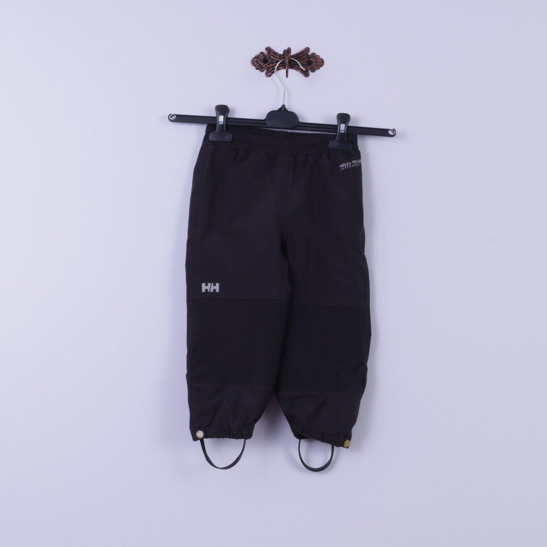 Helly Hansen Pantalon de performance imperméable en nylon noir pour garçon 92 2 ans