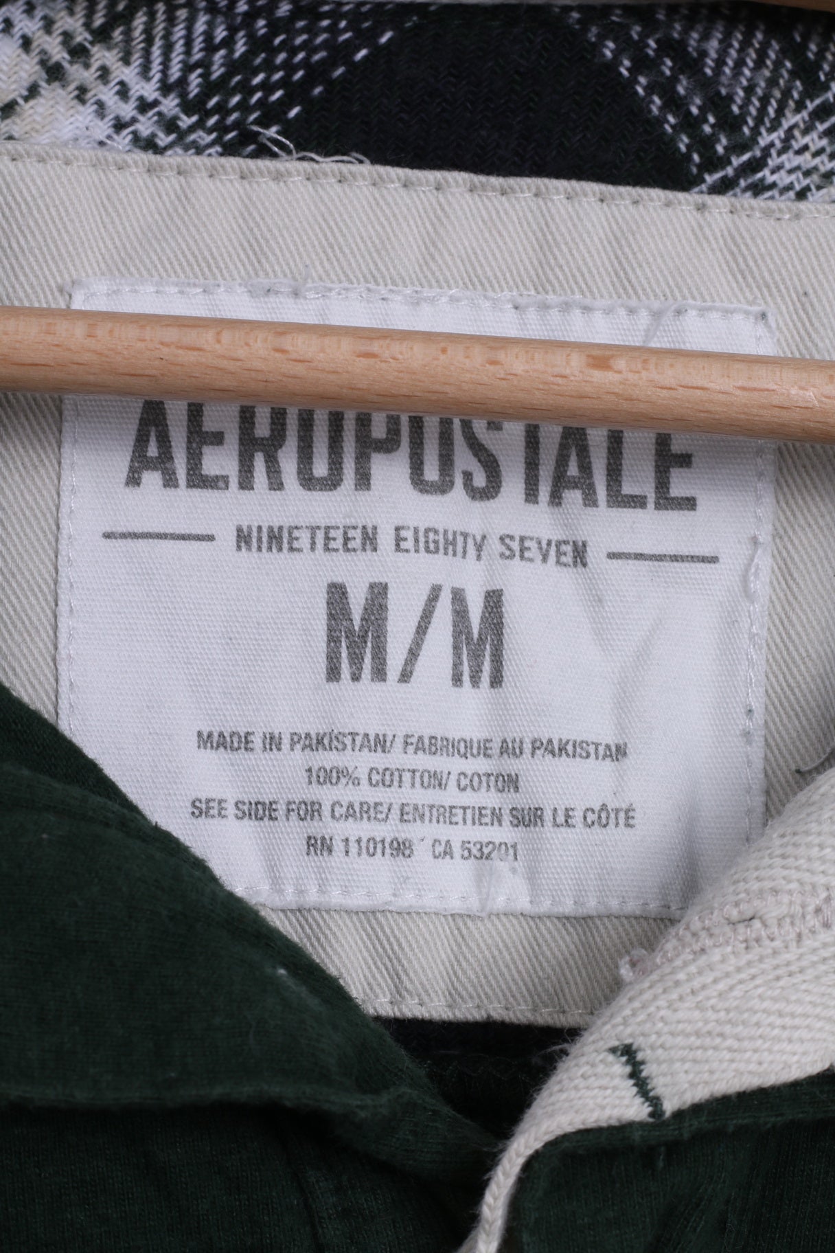 AEROPOSTALE Mens M Polo Shirt Green Cotton Short Sleeve