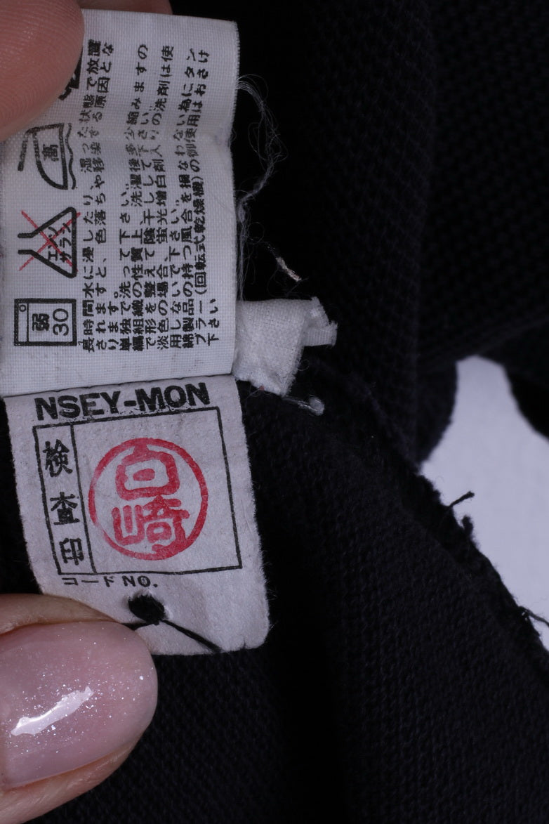 Fred Perry Mens L Polo Shirt Charcoal Cotton