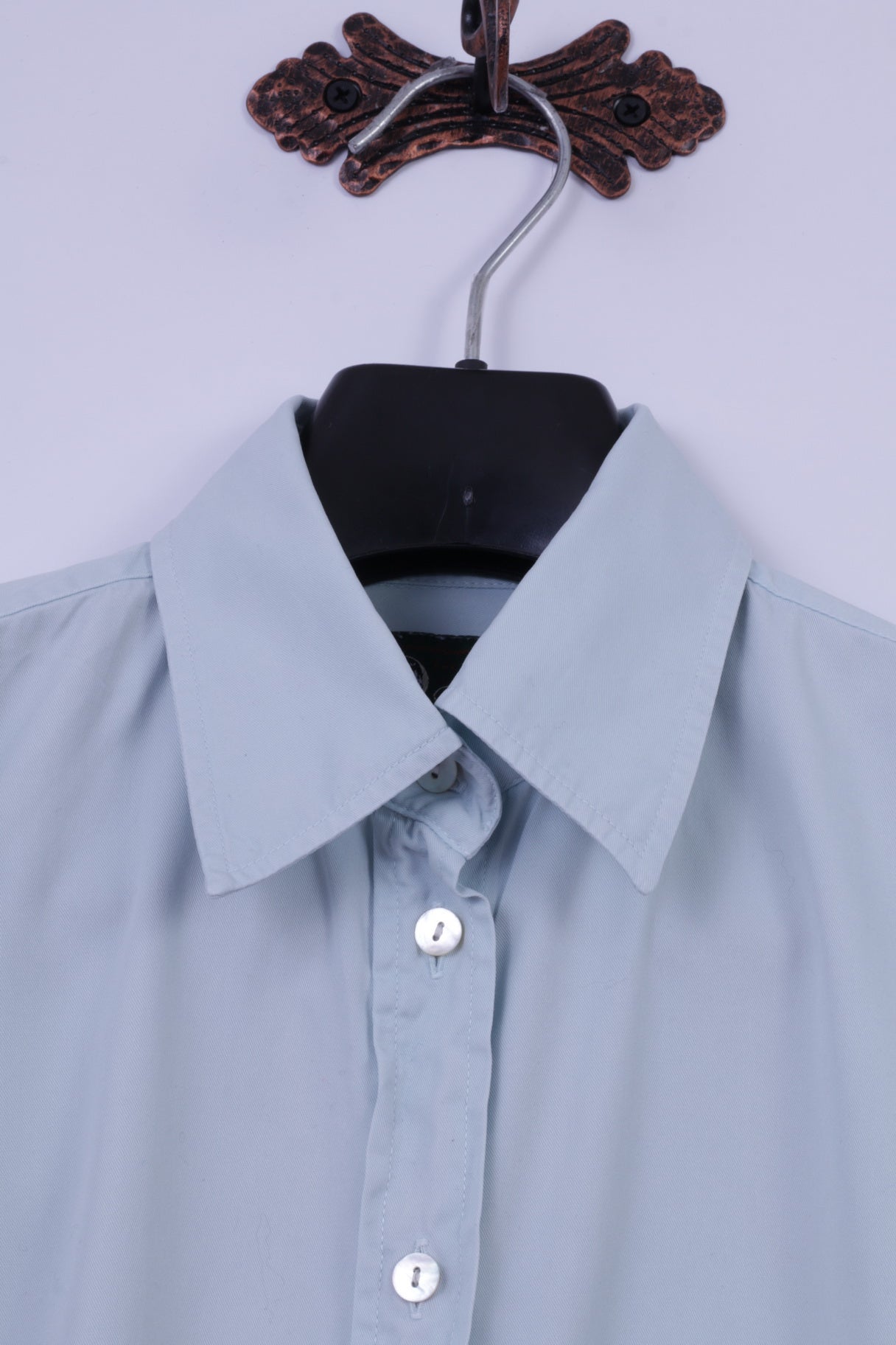 Peak Performance Womens M Casual Shirt Mint Cotton Nature 100% Cotton Long Sleeve Cuff