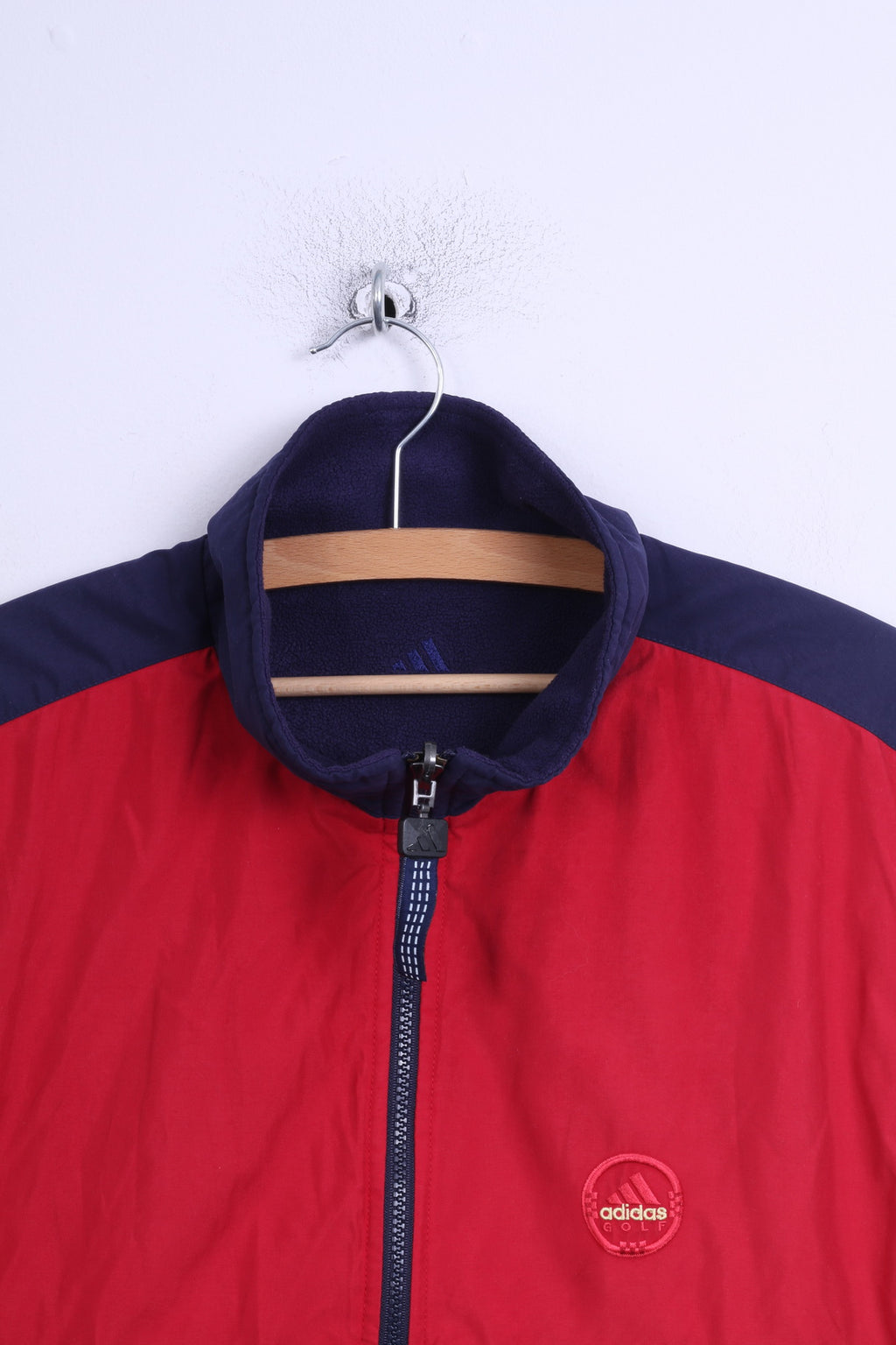 Adidas Golf Mens M Bodywarmer Marine Double Face Zip Up Gilet Sans Manches