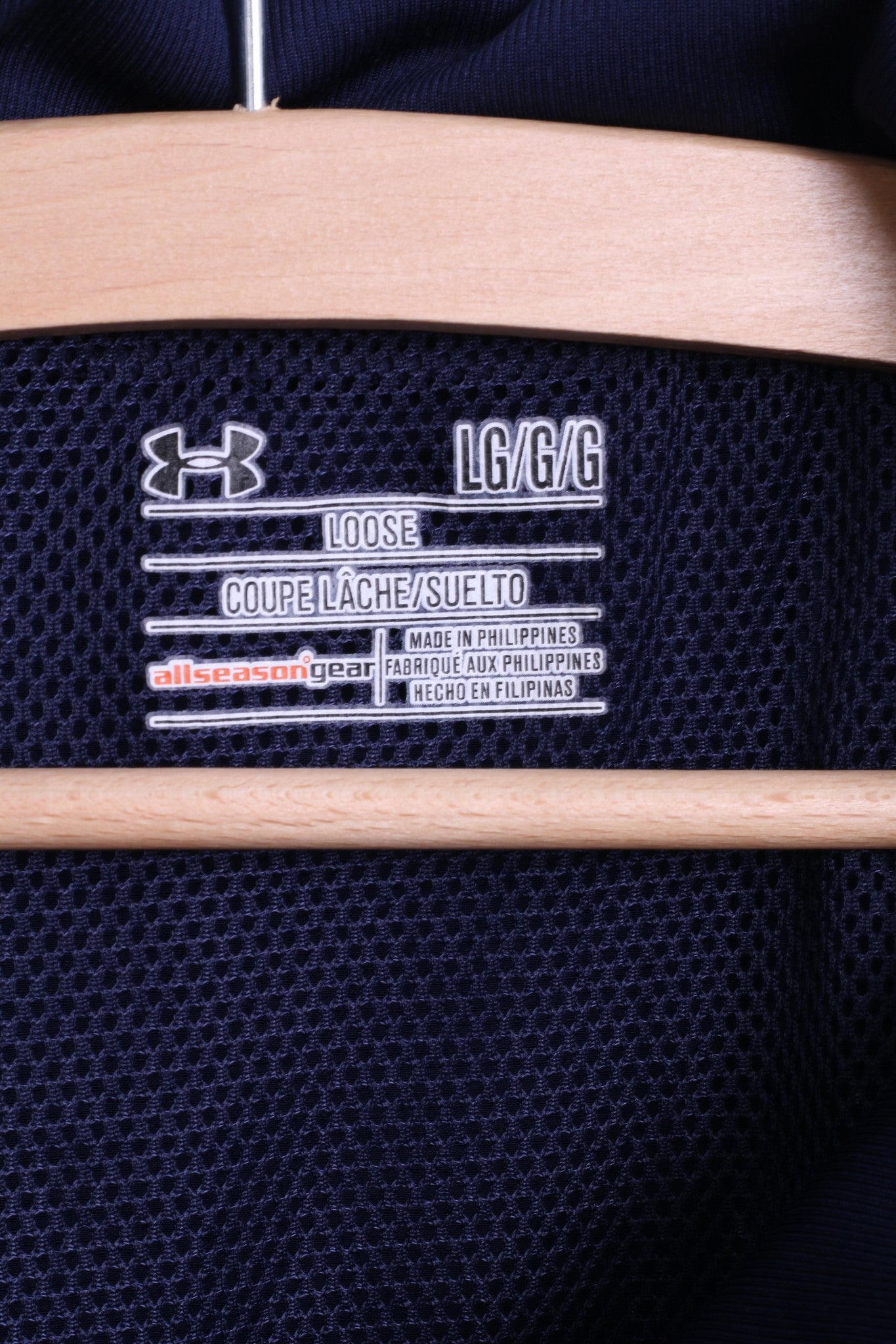 Under Armour Womens L Jacket Del Norte Girls Water Polo Navy Sweatshirt - RetrospectClothes