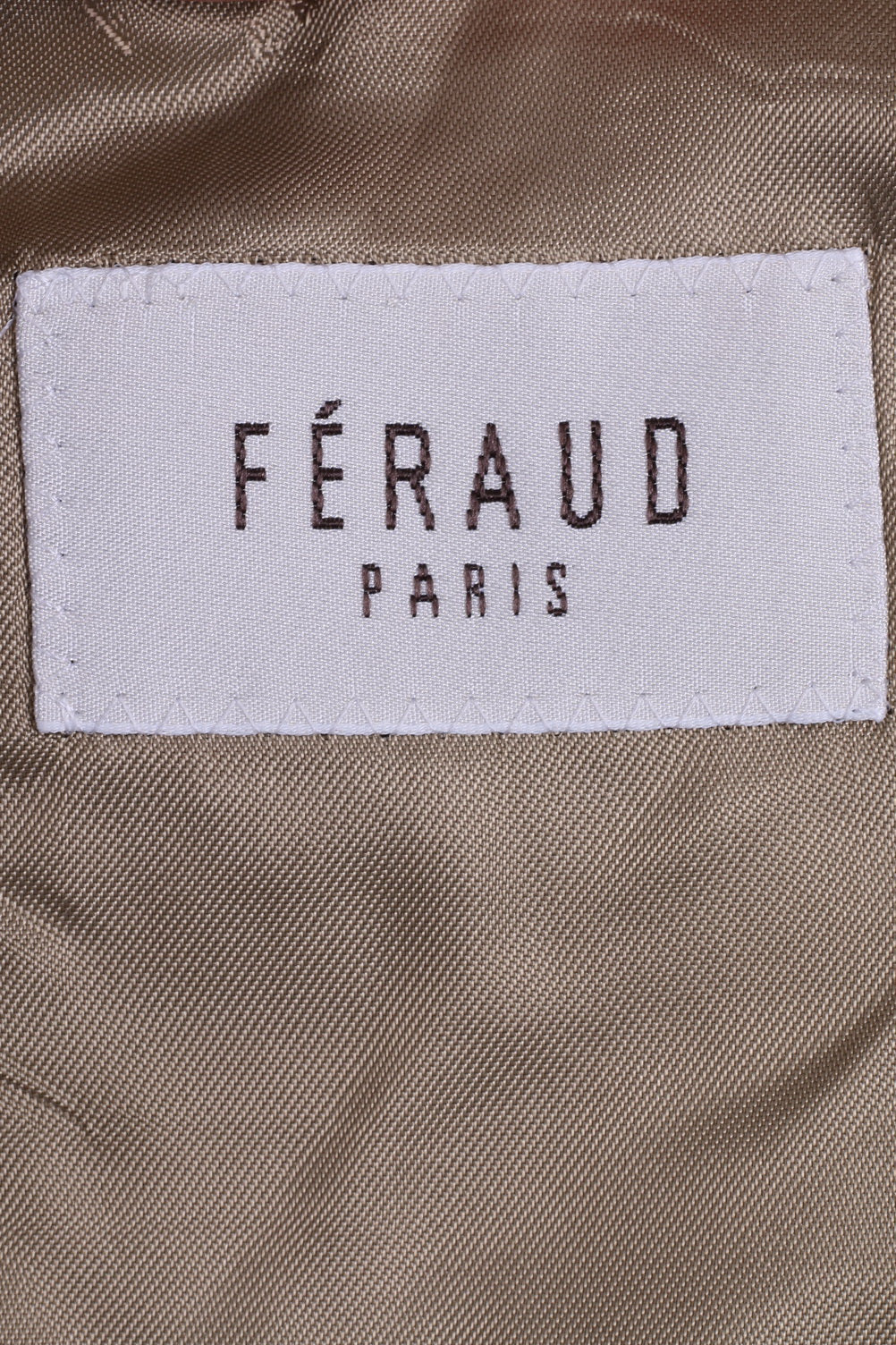 Giacca da uomo Feraud 98 M Giacca monopetto in lana marrone a spina di pesce