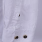 Landhaus by C&A Mens XL Casual Shirt White Cotton Naturally Detailed Tyrol Top