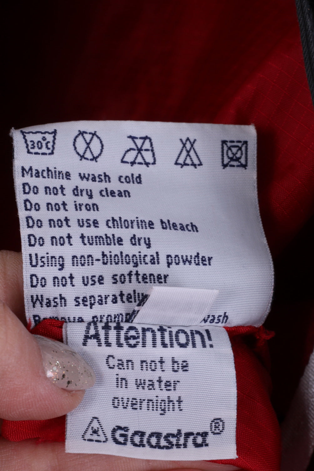 Gaastra Giacca lunga da donna M con cappuccio e tasche nere, leggera, con cerniera intera