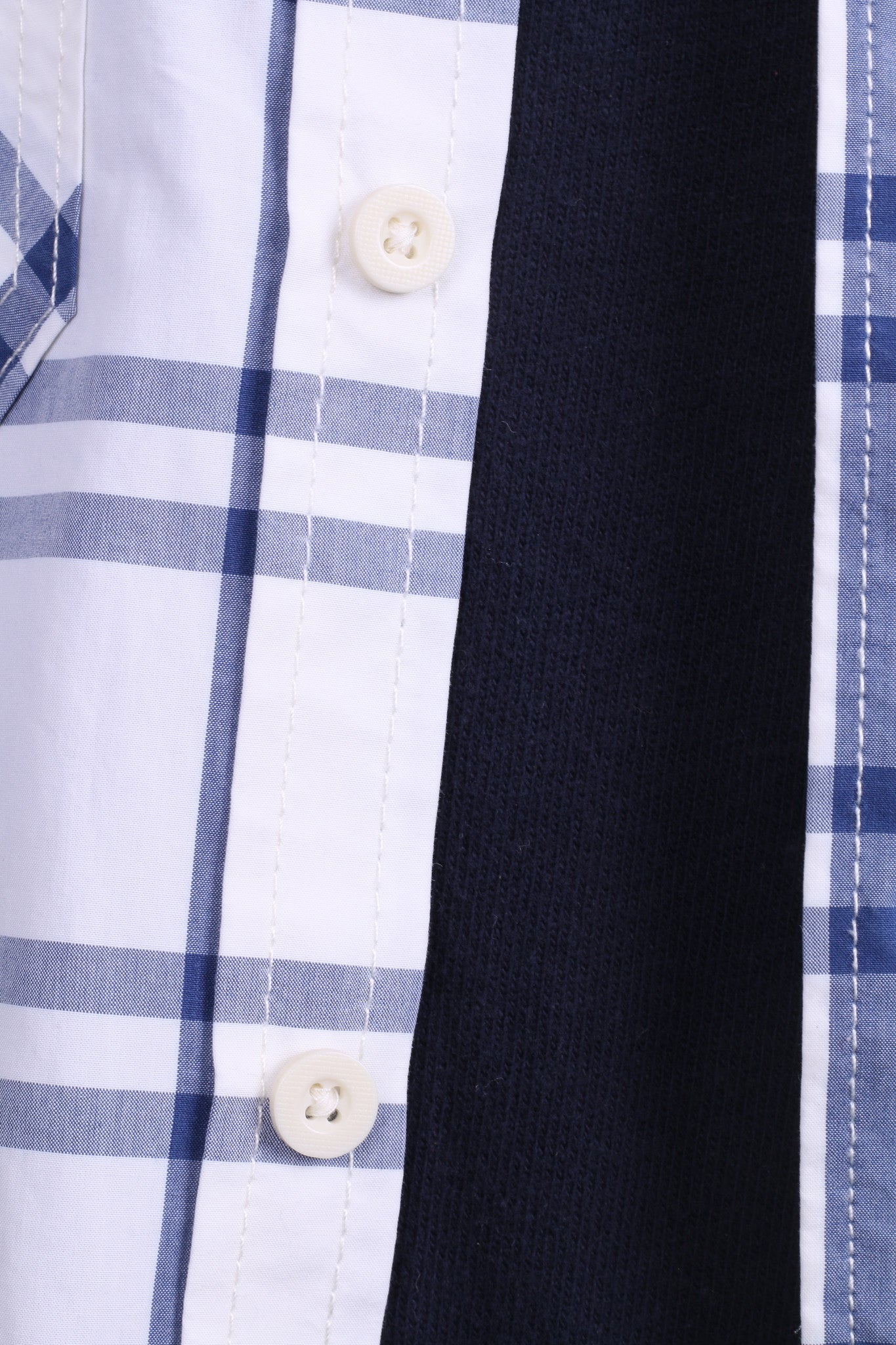 Superdry Mens L Casual Shirt White Check Cotton Long Sleeve - RetrospectClothes