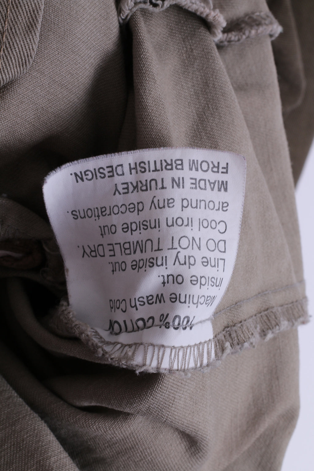 Superdry Veste SM Homme Vert Kaki Coton Zip Up Sport Léger Haut