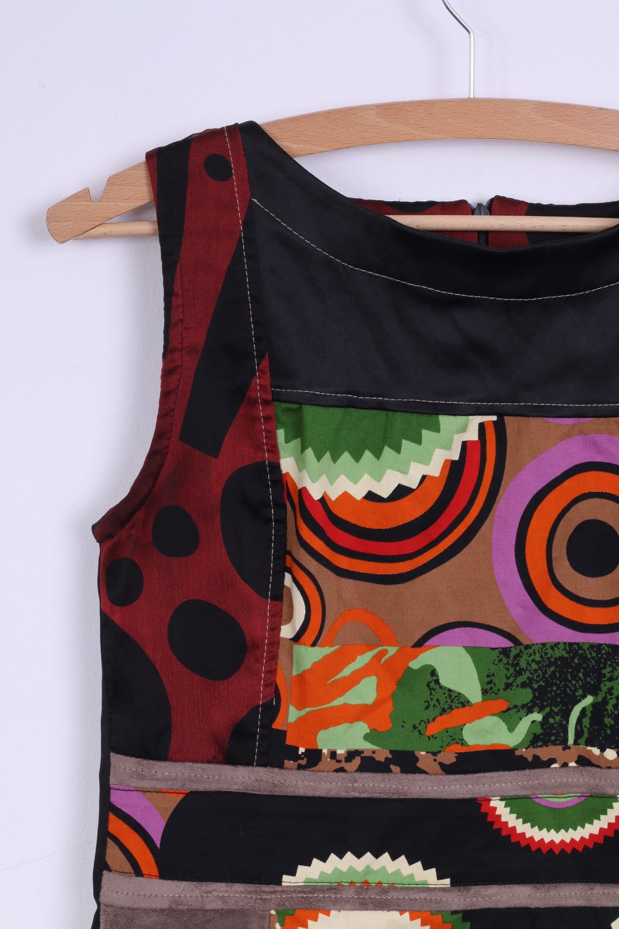 Rinascimento Dolce Vita Abito da Donna L (S) Multi Stampato Aderente Italia