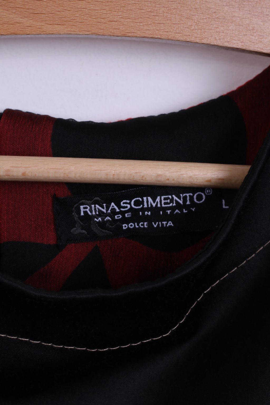 Rinascimento Dolce Vita Abito da Donna L (S) Multi Stampato Aderente Italia