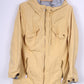 Flashlights Womens 12 M Jacket Yellow Cotton Hooded Full Zipper Padded