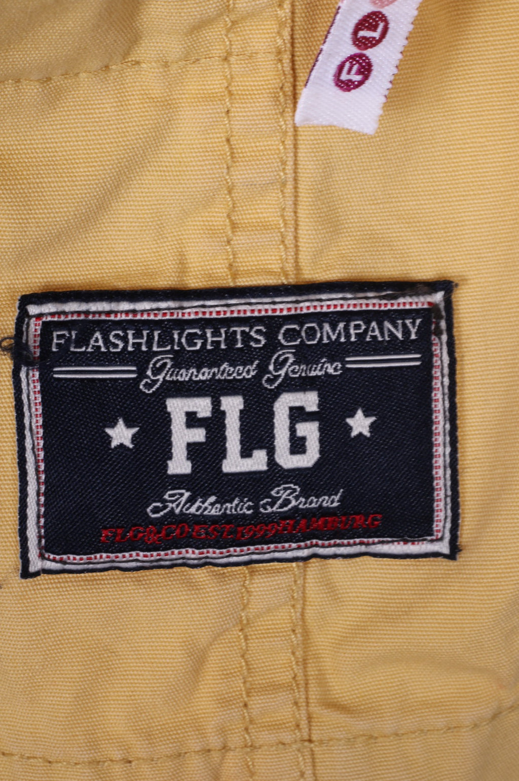 Flashlights Veste à capuche en coton jaune pour femme 12 M avec fermeture éclair complète rembourrée 