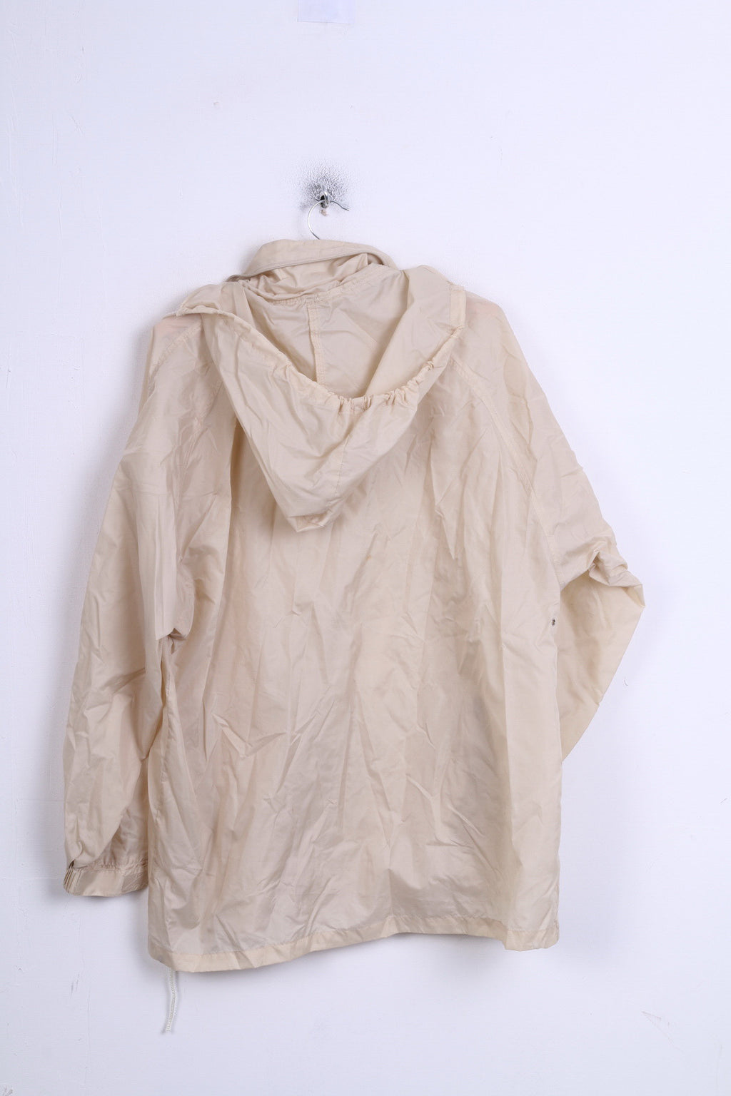 Sport System TTH ORIGINAL Mens XL Jacket Hood Rain Ecru