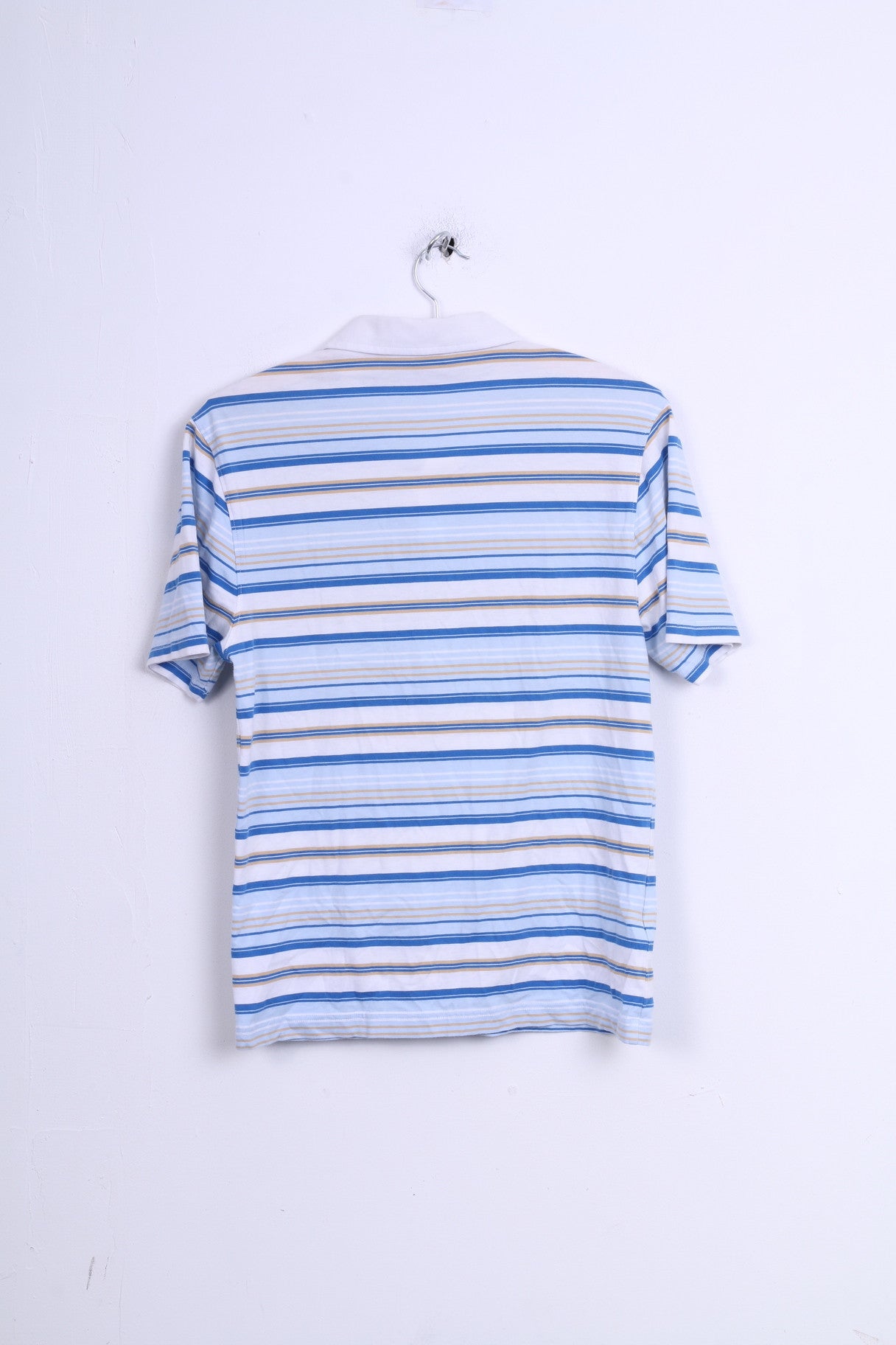 Penguin Polo M Homme Blanc Manches Courtes Coton Rayé