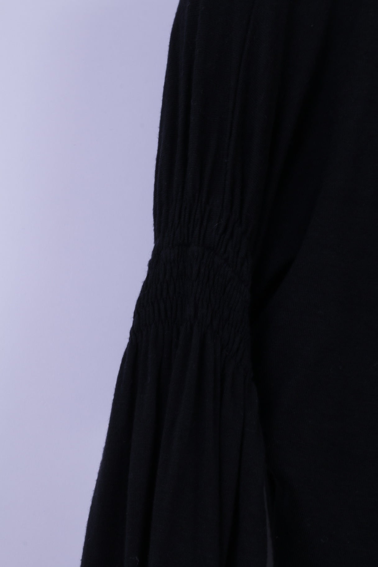 Per Chi Womens 42 S Mini Dress Black Stretch Cotton Crew Neck Fit Tunic