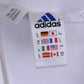 Adidas Mens XL Polo Shirt White Climalite Stretch Cotton Hole in 1 gang